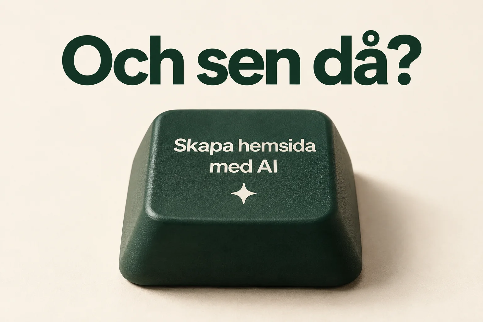 Hemsida med AI