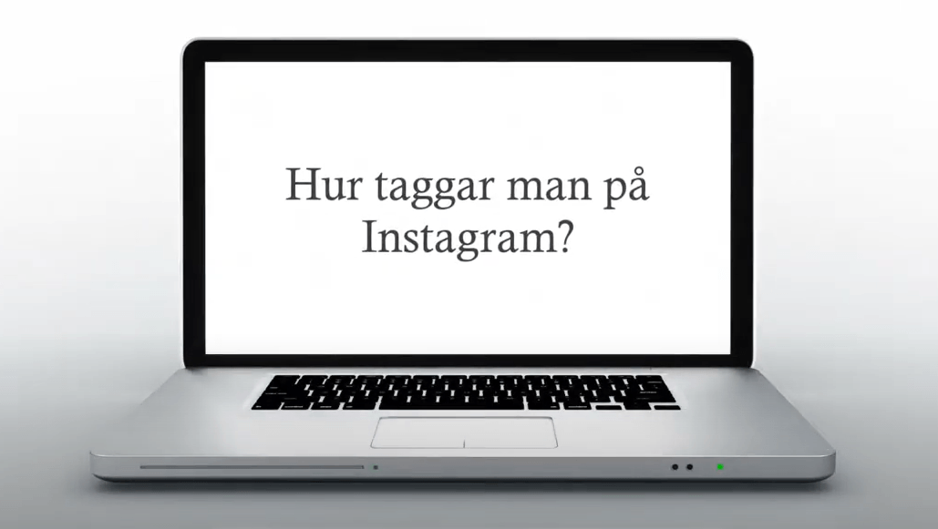 Så taggar du någon på Instagram