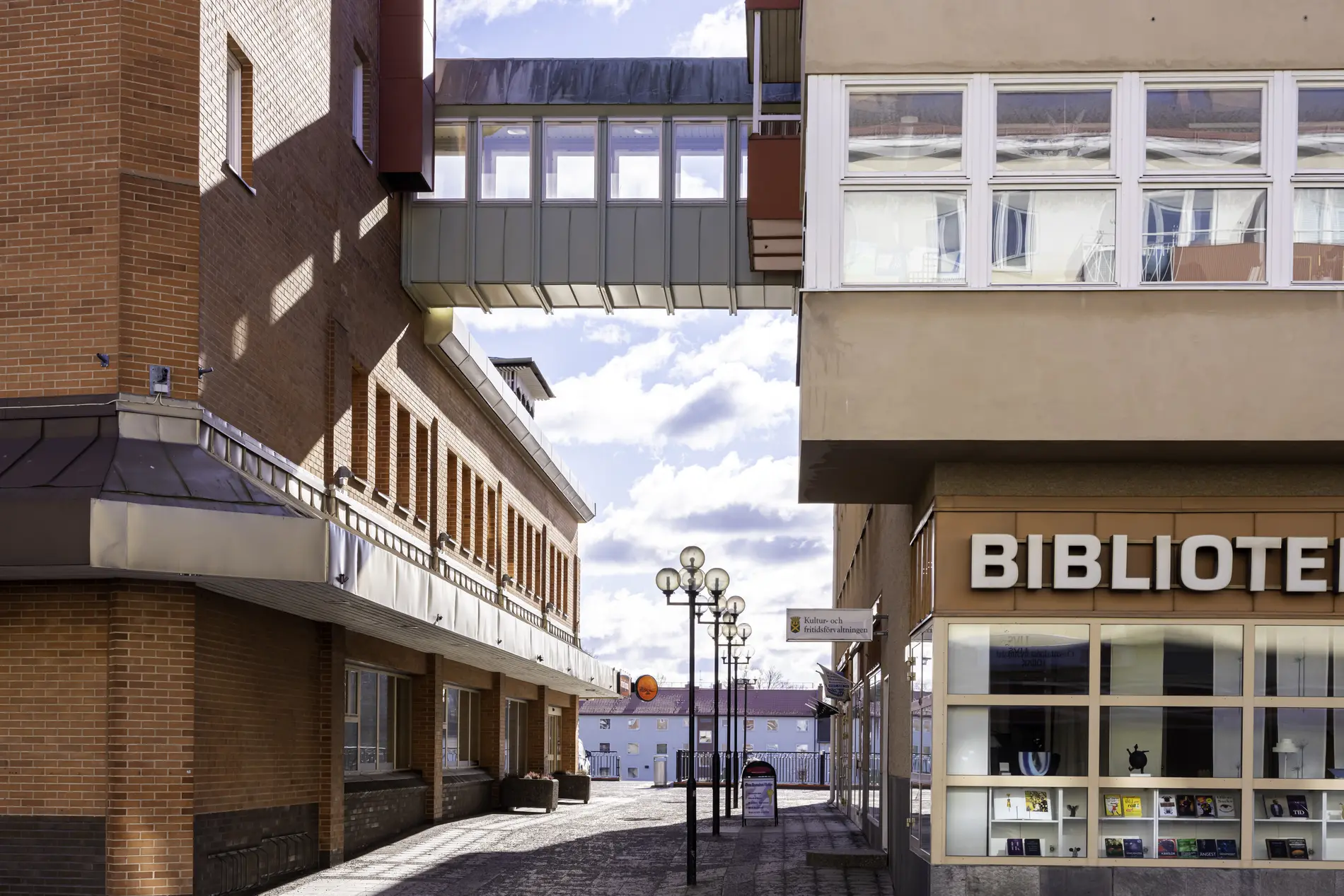 Biblioteksgatan i Flen