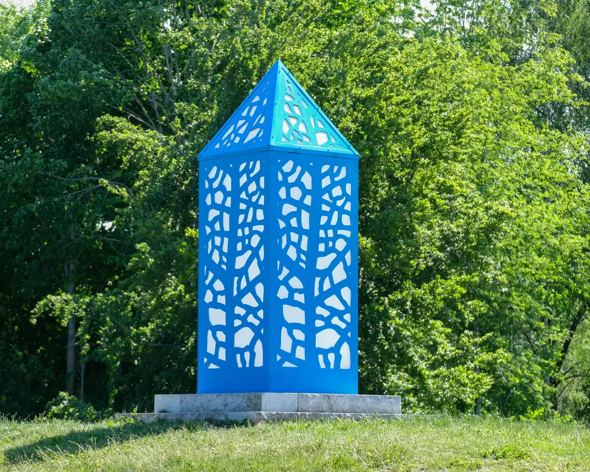 Blå offentlig konst i Katrineholm