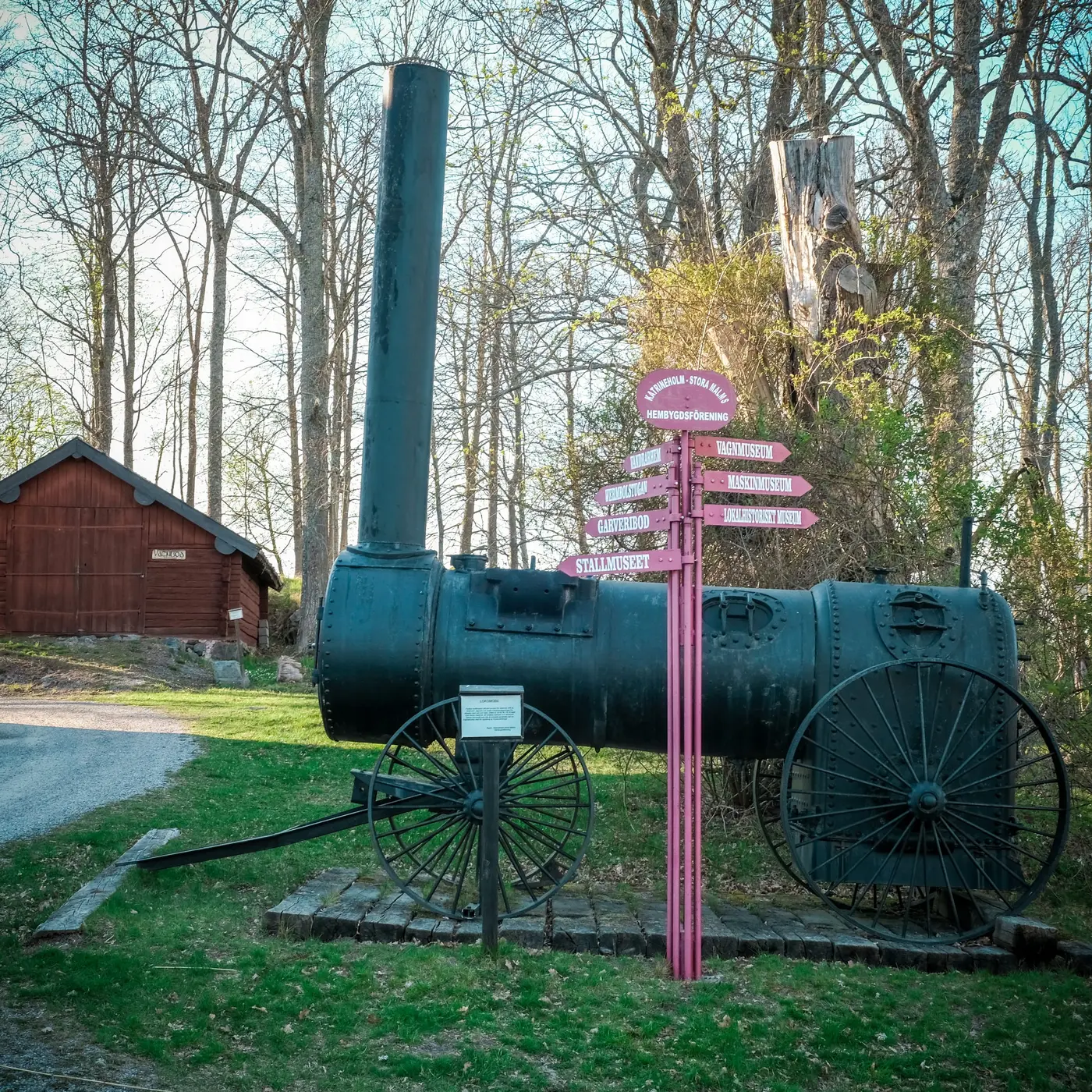 Historiskt lok i Katrineholm