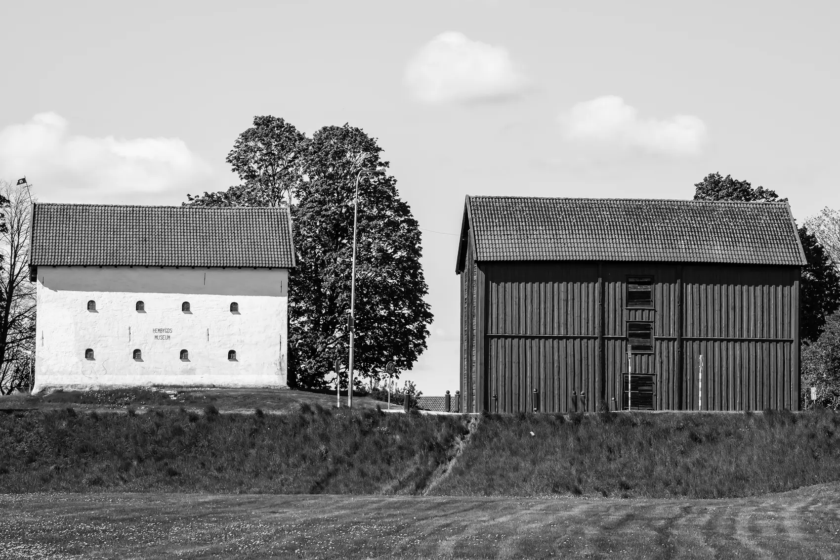 Byggnader vid Vingåkers hembygdsmuseum